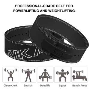 MKAS Custom Logo Lederen Fitness Gym Gordel Gewichthefgordel Antislip Dikke Lederen Gym Gordel Hoge Kwaliteit Powerlifting Gordel Unisex - Product Image 4