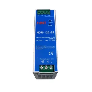 Din Rail Switch Mode Power Supply NDR-40-24 Ac Input Switching Power Supply 60W 12V