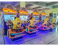 PlayFun 2023 Nouveau Haute Qualité Full Motion Furious Speed Simulation Arcade Racing Car Game Machine Driving Cars Simulator Games