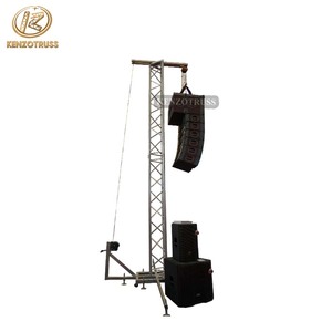 Tiang Penopang Suara Sistem Pa Penyangga <span class=keywords><strong>Speaker</strong></span> <span class=keywords><strong>Array</strong></span> Jalur Menara Alumunium Truss - Product Image 2