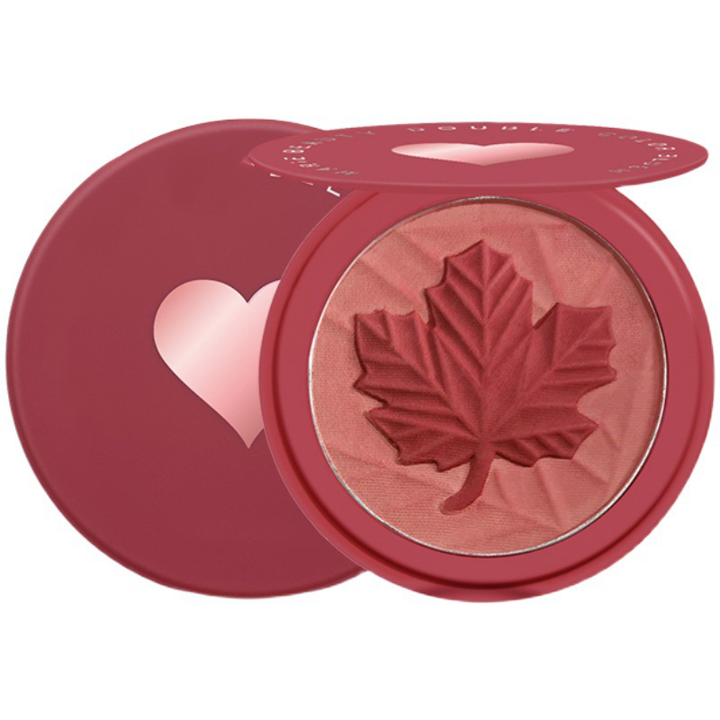 Палетка румян для макияжа 2 в 1, минеральная пудра, красные румяна, стойкий натуральный крем, тинт для щек, Оранжевый персик, матовые румяна, косметика