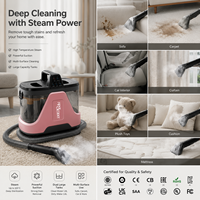 2026 CE CB OEM Machine de nettoyage multifonctionnelle humide et sèche pour un nettoyage en profondeur, aspirateur vapeur professionnel pour taches, nettoyeur de tapis pour voiture et canapé