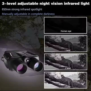 Jumelles de vision nocturne 58 MP 4K, zoom 8X, batterie 5000 mAh, vision infrarouge pour la chasse, le camping et la sécurité - Product Image 6