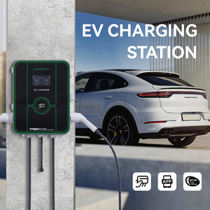 Station de recharge murale commerciale en gros pour usine, Wallbox OCPP WiFi 4G AC rapide 22kW 44kW Type 1 2 Double Pistolet IP65 Simple 32A - Product Image 1