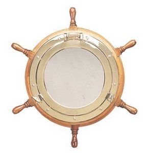 Miroirs de hublot fabriqués en Inde avec roues Miroirs de hublot fabriqués à la main à vendre par les exportateurs indiens - Product Image 2
