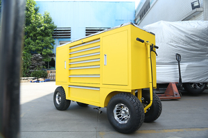 Kindle Heavy-Duty 7 Drawer <strong>Pitbox</strong> Tool Chest Wheels Waterproof Mobile Garage Cart for Racing Workshop Use for Outdoor Storage - Product Image 6