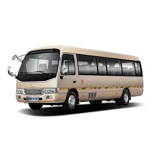 Nuevo diseño pequeño pasajero 24-31 asientos nuevo Toyo ta Coaster 30 plazas autobús