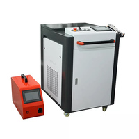 Macchina per Saldatura Laser per Metalli Sottili 3000W a Doppio Pendolo 4 in 1 Vendita Calda