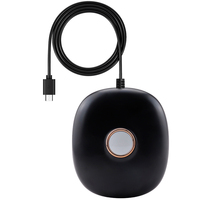 Reloj Despertador con Vibración y Recordatorio de Llamadas Entrantes para Personas con Discapacidad Auditiva, con Pantalla LED de Tiempo, Batería Recargable de 1200 mAh y Conector de 3.5 mm