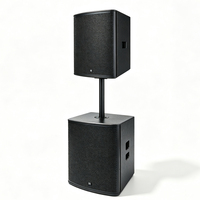 Haut-parleur professionnel actif de 15 pouces avec Bluetooth 800W, haut-parleur professionnel portable, fabriqué en Chine, personnalisable EON715
