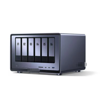 Serveur NAS UGREEN DXP6800 Plus à 6 baies, stockage réseau 10 Gbe SFP+, Intel I3 DDR5, 196 To RAID, SOHO