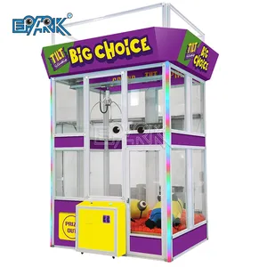 Muntautomaat Big Size Prijs Gift Game Baby Beer Crane Klauw Game Machine Speelgoed Klauw Kraan Machine Voor Verkoop