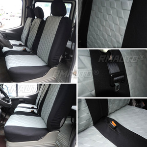 Universale 1 + 2 coprisedili auto per Transporter per Ford Transit Van camion Renault coprisedile per Peugeot per Opel <span class=keywords><strong>Vivaro</strong></span> - Product Image 3