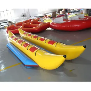 Распродажа, надувная Банановая Лодка на заказ, буксируемая водная Лыжная трубка, надувная Банановая трубка