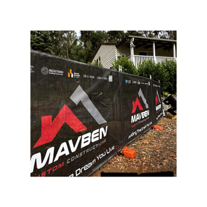 Striscioni in Rete per Costruzioni e Ponteggi, Striscioni in Rete Personalizzati Resistenti al Vento, Striscioni in Rete Stampati di Grandi Dimensioni per Recinzioni, Paravento per la Privacy - Product Image 5