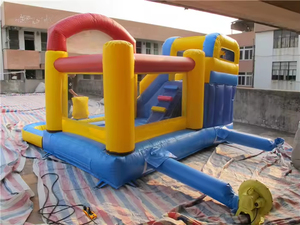 Trung Quốc Mini <span class=keywords><strong>Inflatable</strong></span> <span class=keywords><strong>Bouncer</strong></span> Jumping <span class=keywords><strong>Bouncer</strong></span> Castle Combo Trượt Với Hồ Bơi Cho Bữa Tiệc Gia Đình - Product Image 5