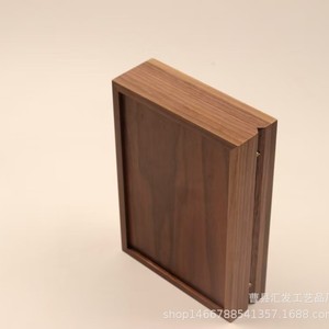 Wooden Jewelry Box With Compartments For <b>Rings</b> Earrings Desktop <b>Storage</b> Organizer Rectangle Solid Color 18L Capacity - Product Image 3