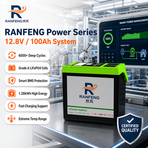 <span class=keywords><strong>Batterie</strong></span> lithium-ion 1,28 kWh 12V 100Ah à cycle profond, <span class=keywords><strong>prix</strong></span> usine, vente en gros pour fabricants d'ESS - Product Image 2