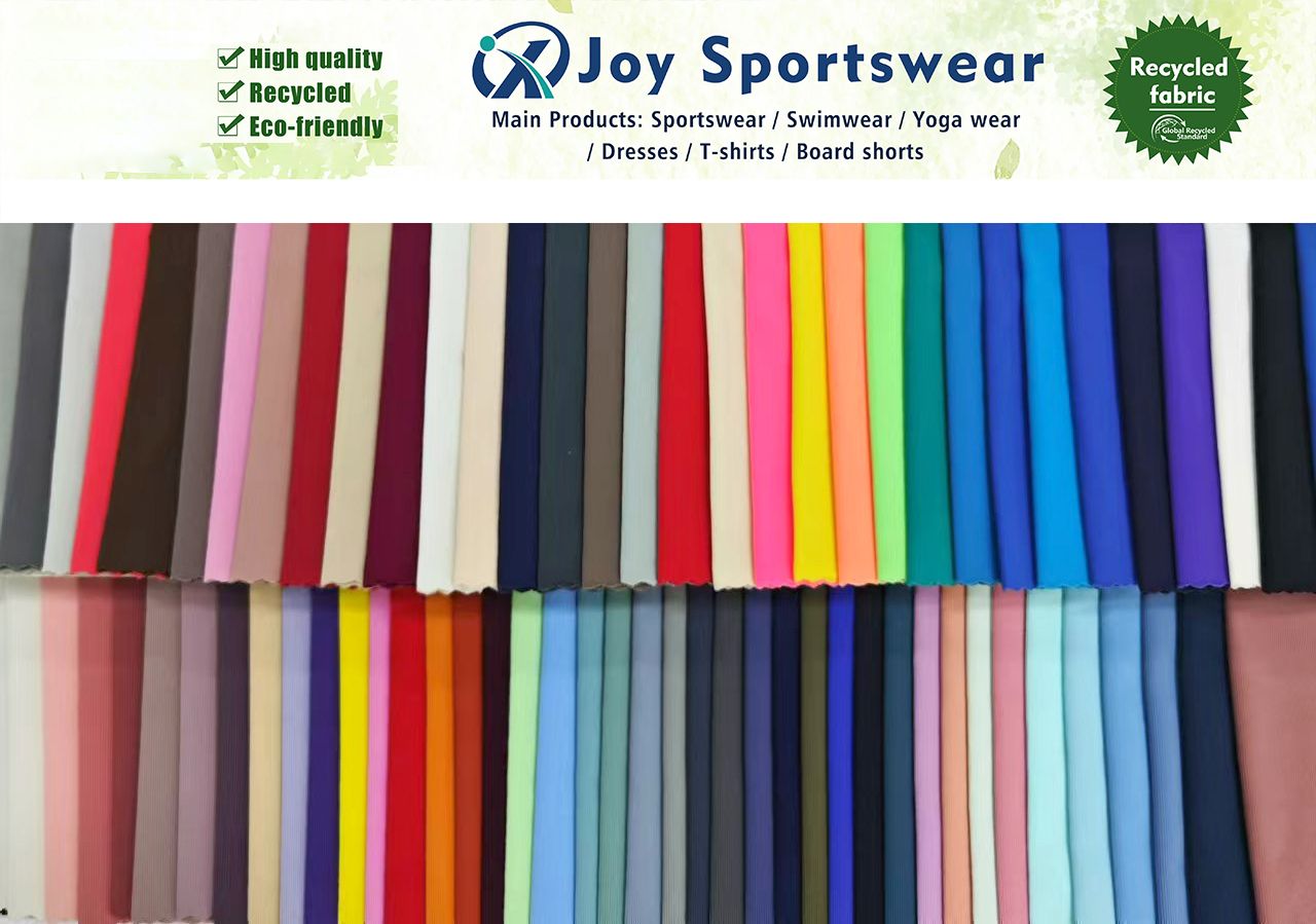 Colorful eco-friendly fabrics