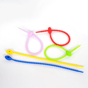 Silicone Tape Winder Round Portable DIY Jewelry Accessory Keychain Bag Pendant Lanyard <b>Cable</b> <b>Management</b> Tool - Product Image 5
