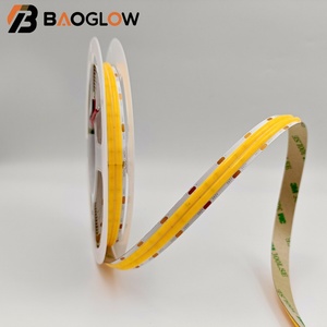 Cob 600LEDs แถบไฟ LED อัจฉริยะ DC 24V 24วัตต์/เมตรแสงนุ่มความสว่างสูงโคมไฟแขวนสองแถว - Product Image 4