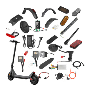 Nouvelles pièces détachées et accessoires pour trottinettes <span class=keywords><strong>électrique</strong></span>s <span class=keywords><strong>Xiaomi</strong></span> 4 Lite/4 Lite 2ème génération : accélérateur, éclairage, garde-boue, guidon - Product Image 1