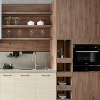 Conception de meubles de cuisine modulaires modernes, menuiserie et charpenterie