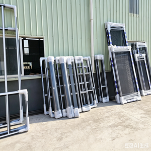 Puertas Plegables de Vidrio para Exteriores, Ventanas Plegables de Aluminio para Patio de Villa, Venta Directa de Fábrica - Product Image 2