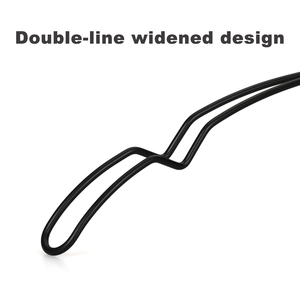 Cintre en métal au design unique avec encoches antidérapantes, durable et résistant à la rouille, cintre moderne pour magasin <span class=keywords><strong>de</strong></span> vêtements - Product Image 3