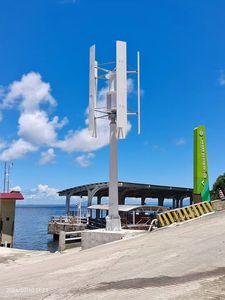 Kit de máquina de turbina de viento pequeña de eje vertical C/H para uso doméstico CE Europa caliente completo todo en uno buen precio 2kw 3kw 5KW 10KW - Product Image 2