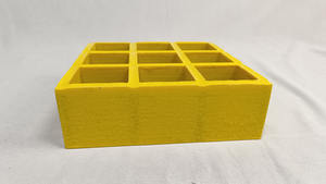 Résine polyester isophtalique anti-corrosion personnalisée en plastique renforcé de fibre de verre grille moulée en PRF PRV - Product Image 4