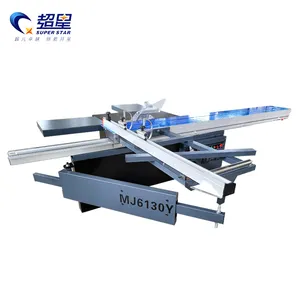 Woodworking Machinery Precision 45 Degree Plywood MDF Cutting Sliding Table Panel Saw