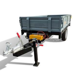 Le fabricant vend bien. <span class=keywords><strong>Remorque</strong></span> à déchargement automatique à deux roues et à un <span class=keywords><strong>essieu</strong></span> - Product Image 4