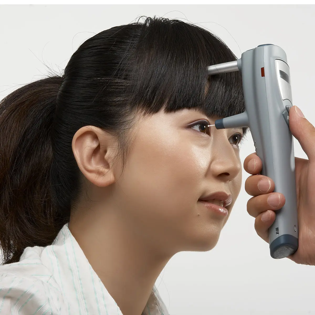 עיניים כף יד לחץ התוך עיני IOP מדידת ריבאונד Tonometer