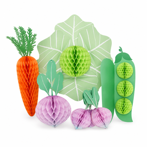 Decoraciones Gigantes Colgantes de Panal de Abeja 3D para Jardín, Fiesta de Pascua, Celebración Agrícola, Adorno de Zanahoria - Product Image 1
