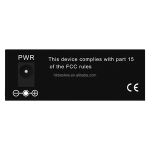 Factory Price 10/100Mbps 2 <b>PoE</b> RJ45 Port & 155Mbps SC Fiber Optic <b>PoE</b> Media Converter 20KM Fiber Transceiver - Product Image 6