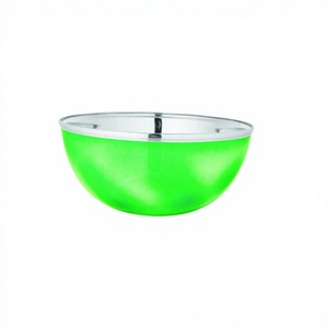 Ixing-cuenco de mármol de color, cuenco de vidrio para ensalada de frutas y comida - Product Image 1