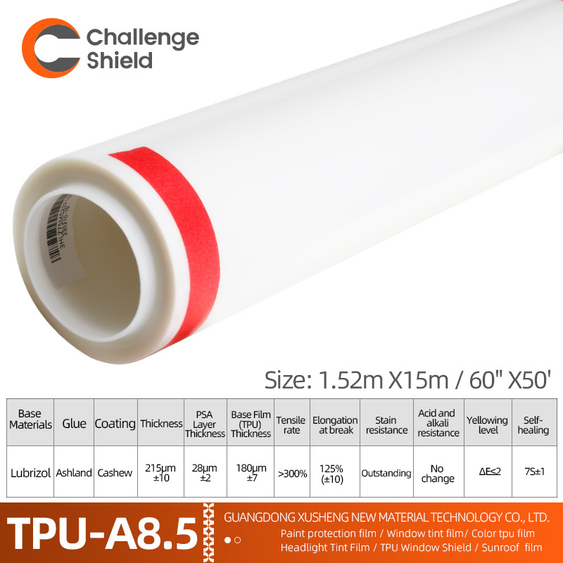 Challenge Shield PPF - High Gloss Anti Yellowing TPU Film