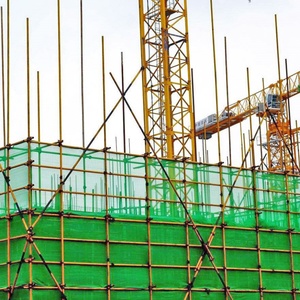 Filet de protection contre les débris en plastique bleu océan, qualité durable, assurance qualité, bon prix, bâche résistante pour la construction - Product Image 4