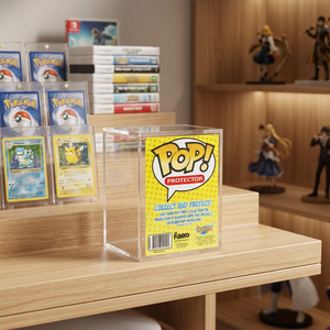 Caja Acrílica Moderna de 4 Pulgadas para <span class=keywords><strong>Funko</strong></span> Pop, con Tapa Magnética, Apilable, Transparente, para Protección y Exhibición de Coleccionables - Product Image 2