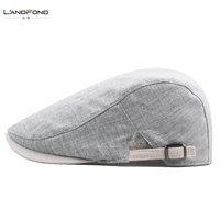 Landfond Offre Spéciale Gatsby Newsboy Hat Hommes Femmes Classic Herringbone Lvy Trendy Tweeb Flat Ivy Hat