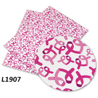 136 cm 30 cm professionnel personnalisé PVC ruban de soie sensibilisation imprimé Faux cuir pour bricolage canapés sacs meubles chaises vêtements