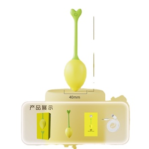 APP-gesteuerter Weicher Silikon-Zitronenförmiger Kegel-Ball Intelligenter <span class=keywords><strong>Vibrator</strong></span> für Frauen Sexspielzeug zur Stimulation - Product Image 1