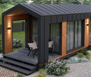 Kit de véranda moderne en aluminium, nouveau design, économique, extensible, mobile, maison en verre autonome, serre - Product Image 4