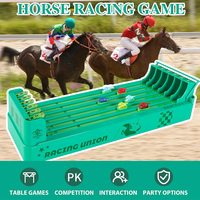 Jeu de course de chevaux classique jeu de société d'équitation électronique jouet de Machine de course de chevaux à piles
