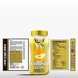 Tùy Chỉnh In Kỹ Thuật Số Nhãn Lớn Lên Logo Kim Loại Lá Vàng Dập Bổ Sung 3D Varnish Dập Nổi Jar Chai Bao Bì Nhãn - Product Image 4