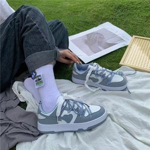 2025 nuove scarpe da passeggio blu scarpe da Skateboard Casual da studente femminile scarpe sportive traspiranti scarpe da ginnastica da <span class=keywords><strong>donna</strong></span> Sneaker - Product Image 4