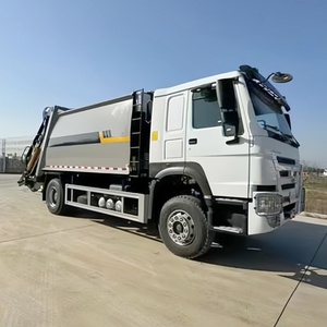 Camion compacteur de déchets Sinotruk HOWO 4X2 16m3, camion de collecte de déchets, camion compresseur de déchets - Product Image 2
