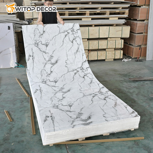 Losas de PVC Tipo Mármol de Alto Brillo para Interiores - Product Image 2