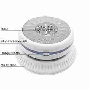 Wifi thông minh Vape báo động tuya thông minh PM2.5 <span class=keywords><strong>Laser</strong></span> tán xạ cảm biến e-thuốc lá màn hình tiếng ồn nhiệt độ độ ẩm Detector - Product Image 3